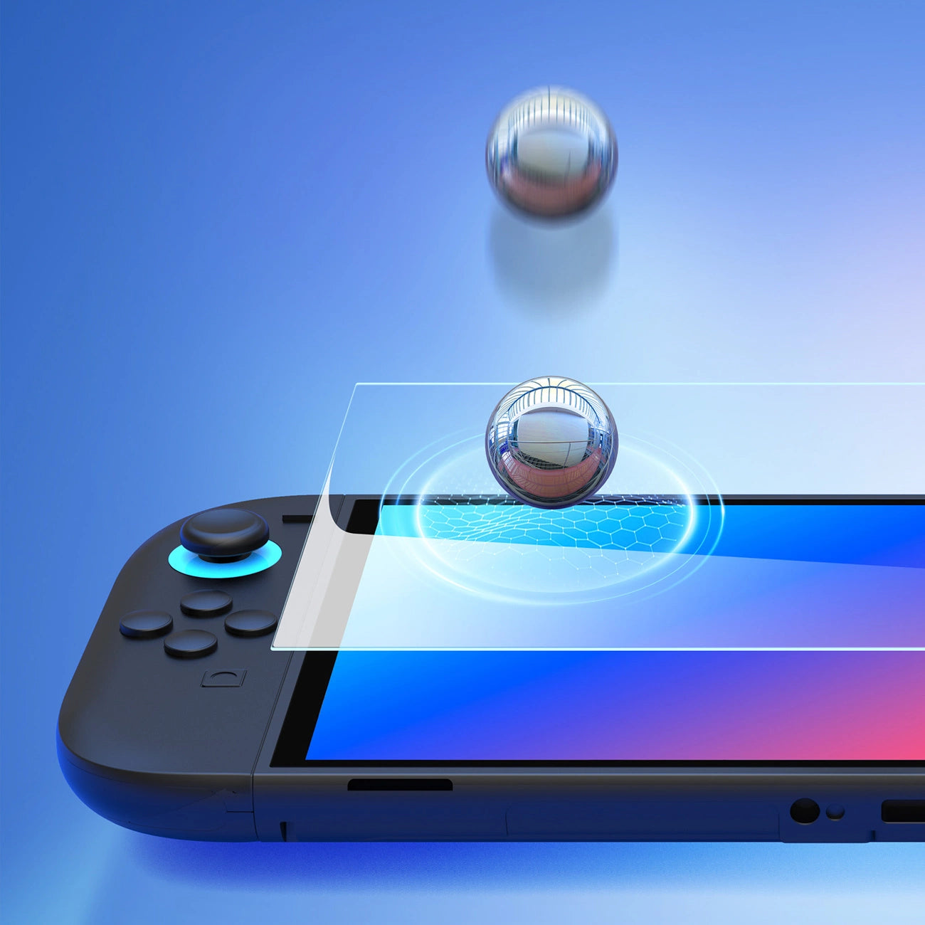 Szkło hartowane Dux Ducis HD na Nintendo Switch 2 z ramką instalacyjną_5
