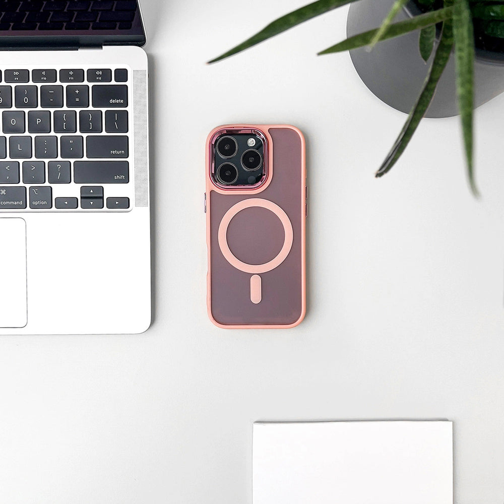 MagSafe Compatible Fashion Case for iPhone 17 Pro Max - Pink_5