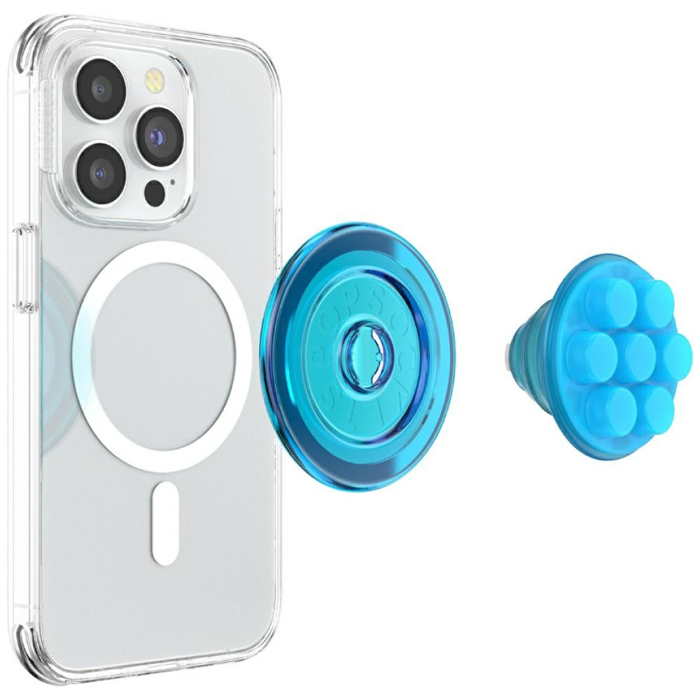 Popsockets Translucent FG-Popper MagSafe Phone Holder and Stand - Blue_5