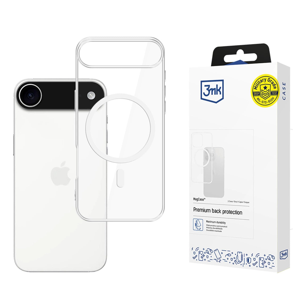 3mk MagCase for iPhone 17 Air - transparent_0