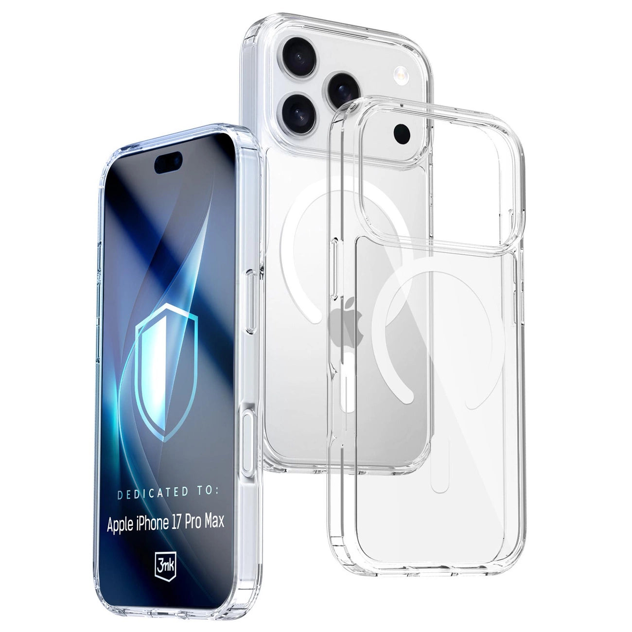 3mk Armor MagCase for iPhone 17 Pro Max - Transparent_0