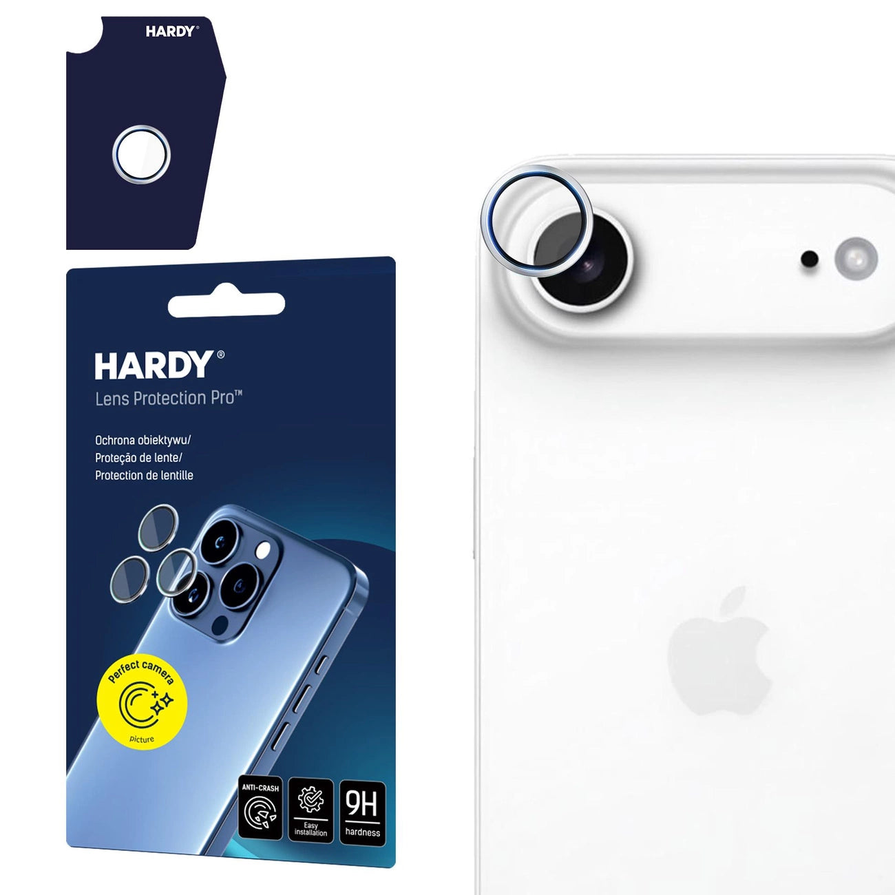3mk HARDY Lens Protection Pro for iPhone 17 Air - Silver_0