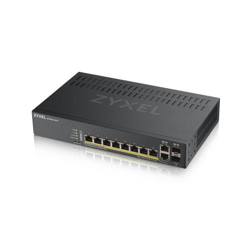 Zyxel GS1920-8HPV2 Gestionado Gigabit Ethernet (10/100/1000) Energía sobre Ethernet (PoE) Negro_3