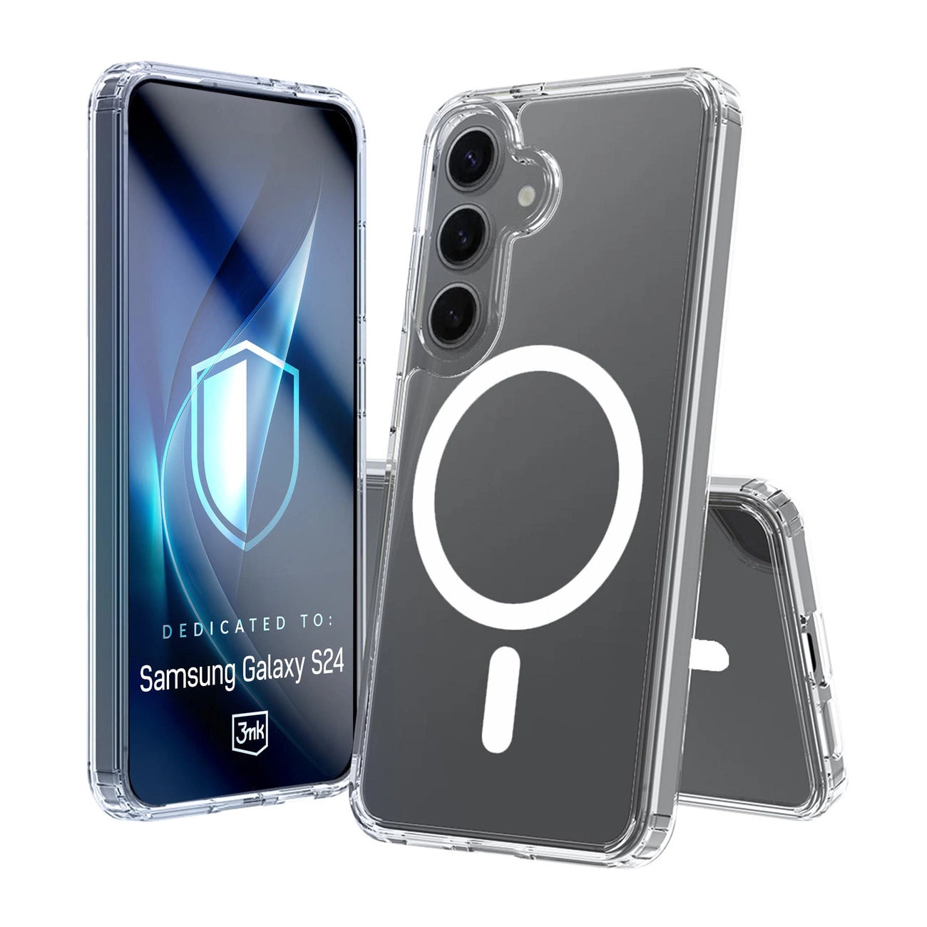 3mk Armor MagCase for Samsung Galaxy S24 / S25 - Transparent_0