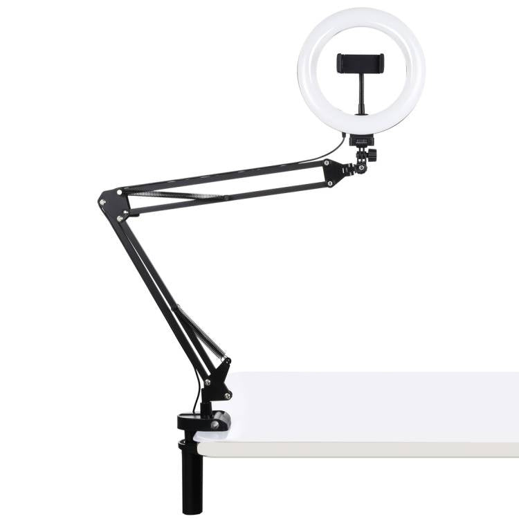 Desktop arm stand Puluz with 20cm LED Vlogging Ring PKT3089B_1