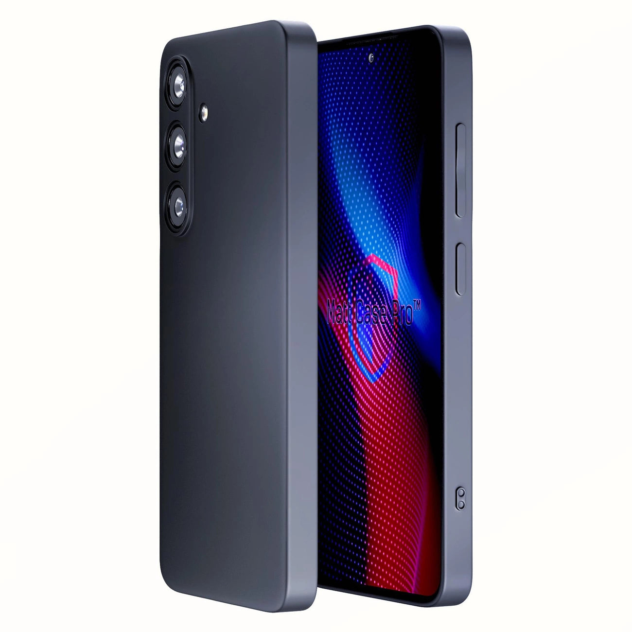 3mk Matt Case Pro for Samsung Galaxy S24 FE - matte black_0