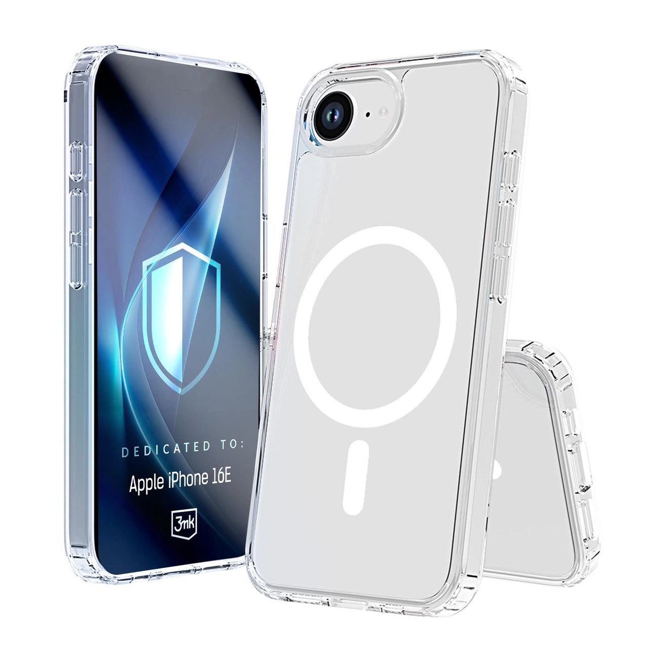 3mk Armor MagCase for iPhone 16E - transparent_0