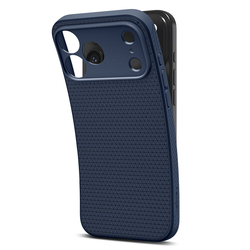 Spigen Liquid Air Case for iPhone 17 Pro Max - Blue_5