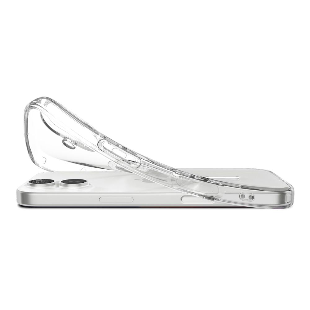 Spigen Liquid Crystal MagSafe Case for iPhone 17 - Clear and White_5