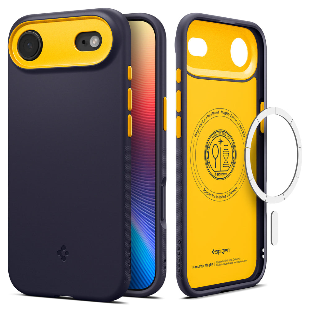 Spigen Nano Pop MagSafe Case for iPhone 17 Air - Navy Blue_0