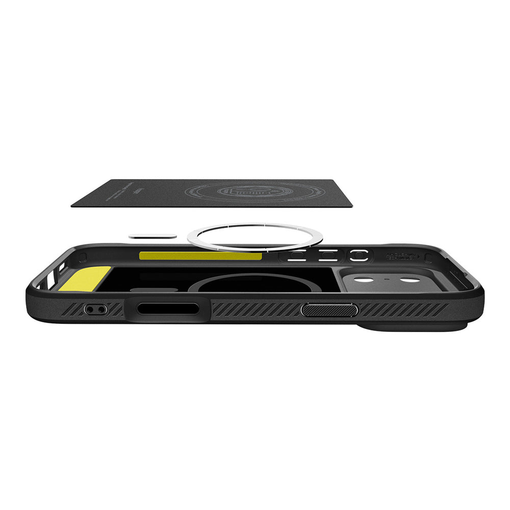 Spigen Rugged Armor Mag MagSafe Case for iPhone 17 Pro Mat - Matte Black_6