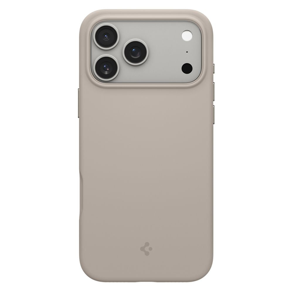 Spigen Silicone Fit MagSafe Case for iPhone 17 Pro Max - Gray_1