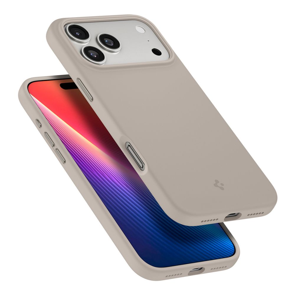 Spigen Silicone Fit MagSafe Case for iPhone 17 Pro Max - Gray_7