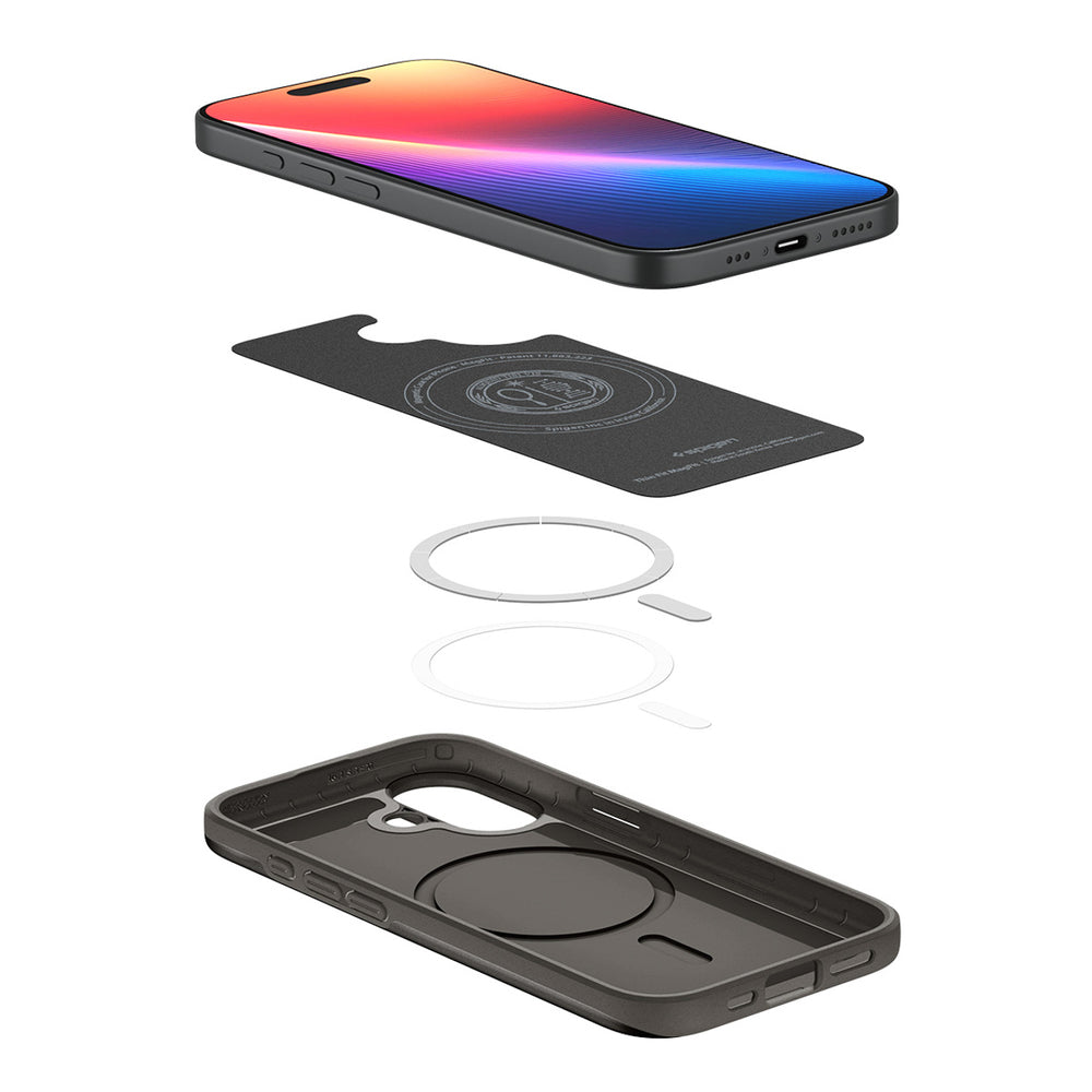 Spigen Thin Fit MagSafe Case for iPhone 17 - Gray_6