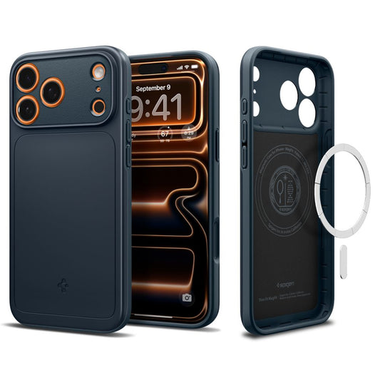 Spigen Thin Fit MagSafe Case for iPhone 17 Pro Max - Navy Blue_0