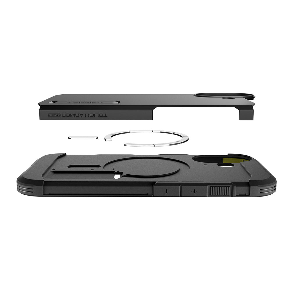 Spigen Tough Armor "T" MagSafe case for iPhone 17 - black_6