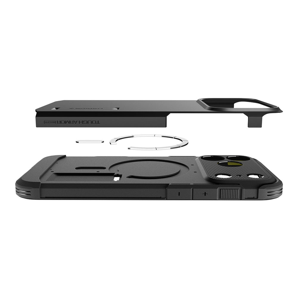 Spigen Tough Armor "T" MagSafe case for iPhone 17 Pro Max - black_6