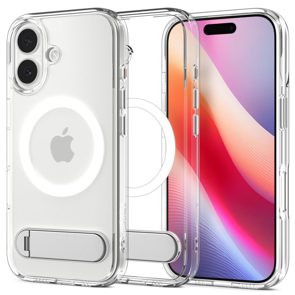 Spigen Ultra Hybrid "S" MagSafe Case for iPhone 17 - Clear and White_0