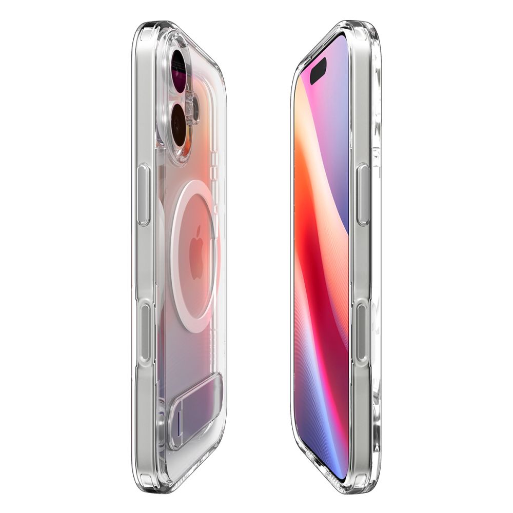 Spigen Ultra Hybrid "S" MagSafe Case for iPhone 17 - Clear and White_4