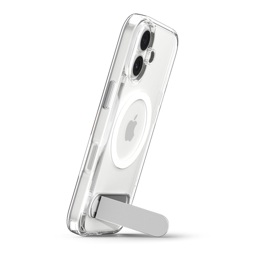Spigen Ultra Hybrid "S" MagSafe Case for iPhone 17 - Clear and White_6