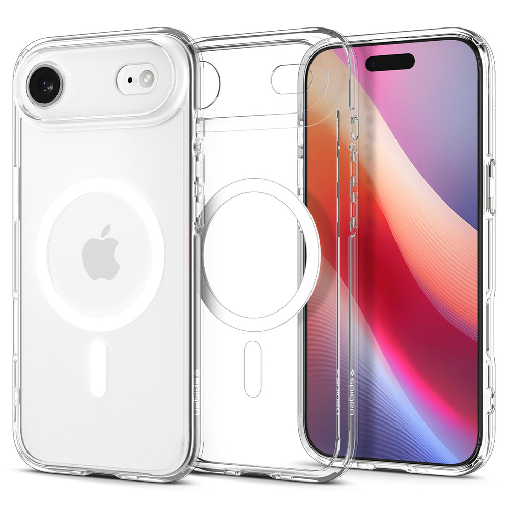 Spigen Ultra Hybrid MagSafe Case for iPhone 17 Air - Clear and White_0