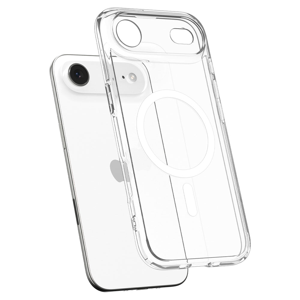 Spigen Ultra Hybrid MagSafe Case for iPhone 17 Air - Clear and White_4