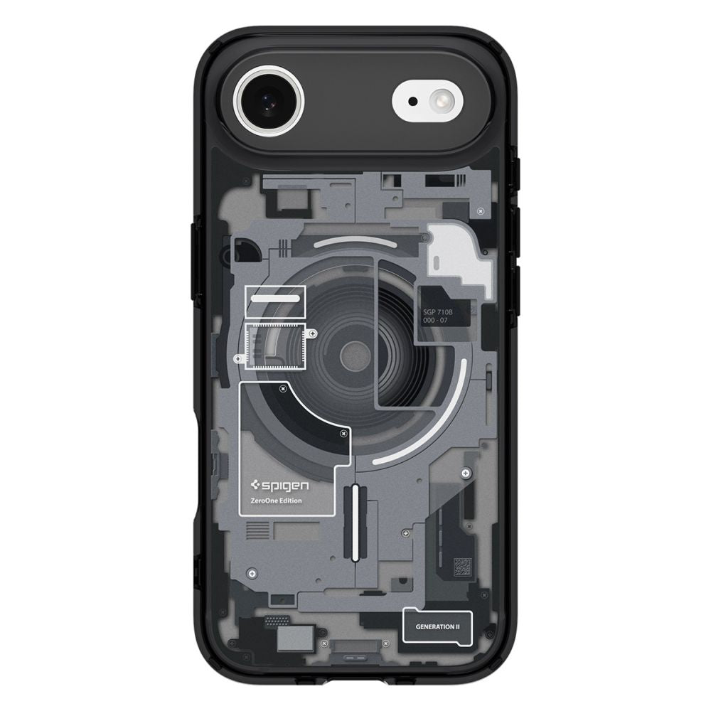 Spigen Ultra Hybrid MagSafe case for iPhone 17 Air Zero One - black_1