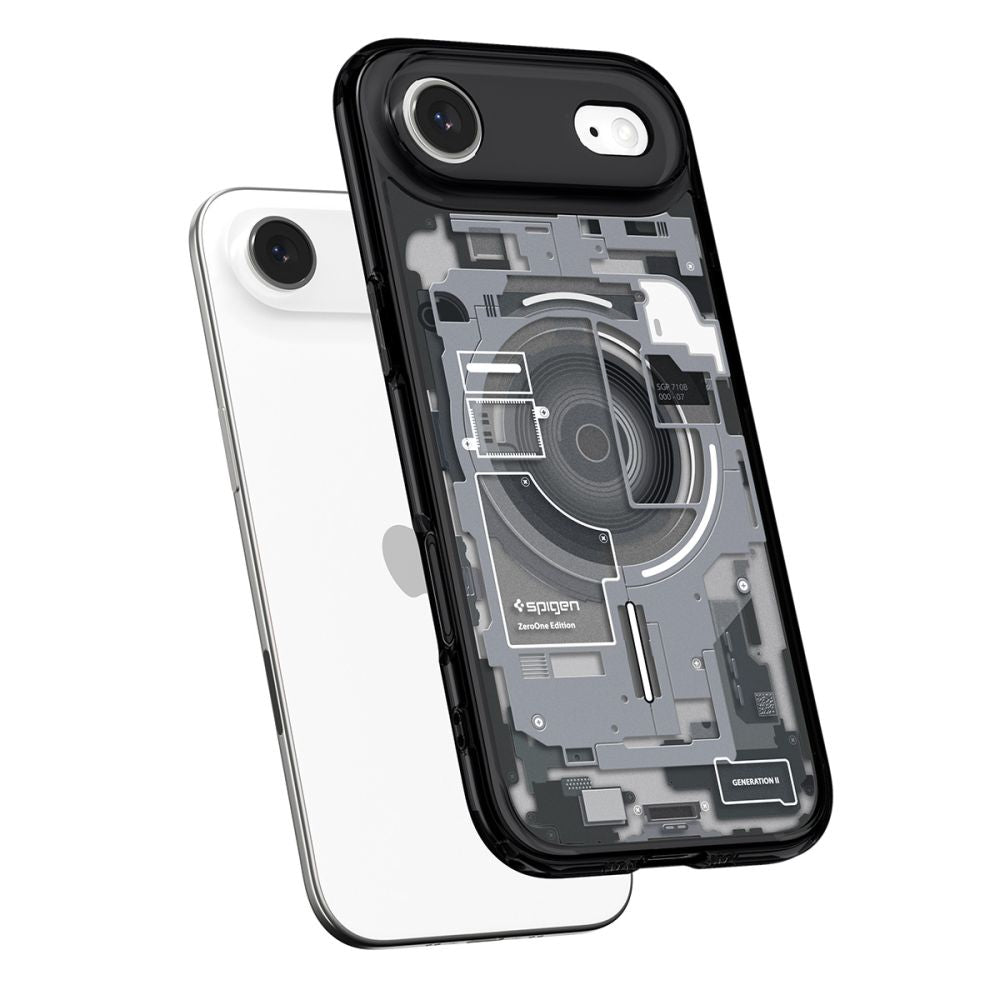 Spigen Ultra Hybrid MagSafe case for iPhone 17 Air Zero One - black_4