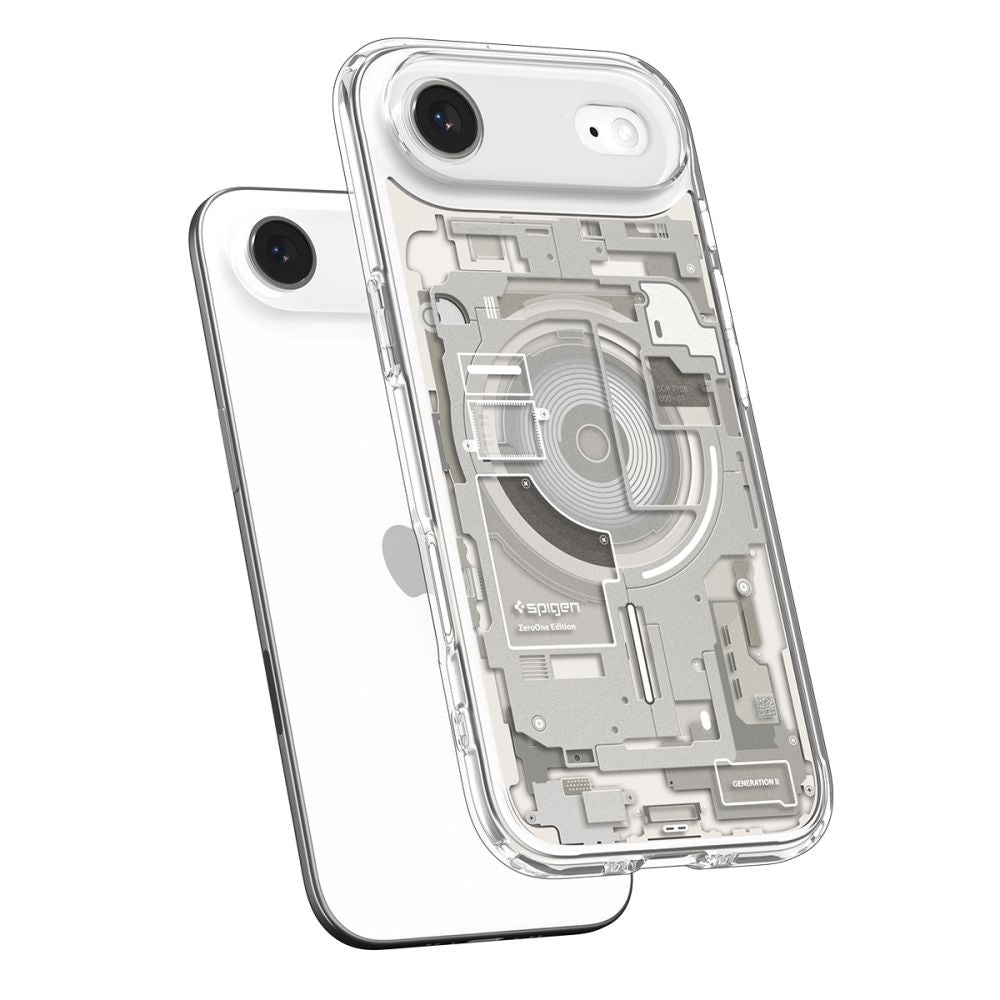 Spigen Ultra Hybrid MagSafe case for iPhone 17 Air Zero One - titanium_4