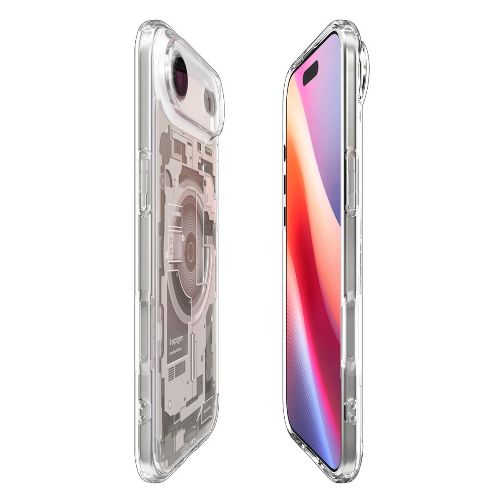 Spigen Ultra Hybrid MagSafe case for iPhone 17 Air Zero One - titanium_5