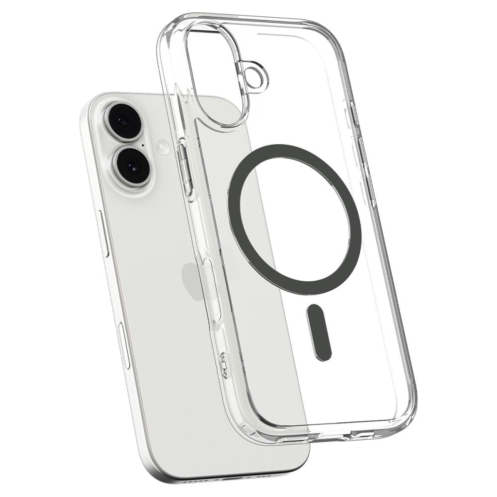Spigen Ultra Hybrid MagSafe Case for iPhone 17 - Clear Gray_4