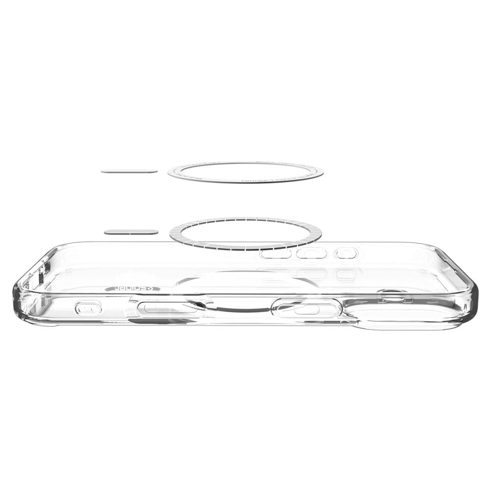 Spigen Ultra Hybrid MagSafe Case for iPhone 17 - Clear Gray_6