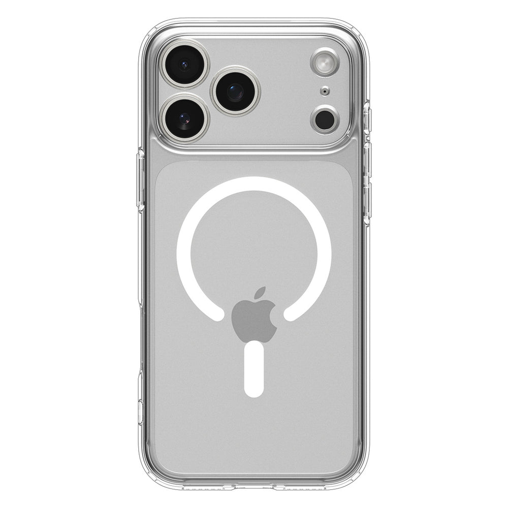 Spigen Ultra Hybrid MagSafe Case for iPhone 17 Pro - Clear and White_1