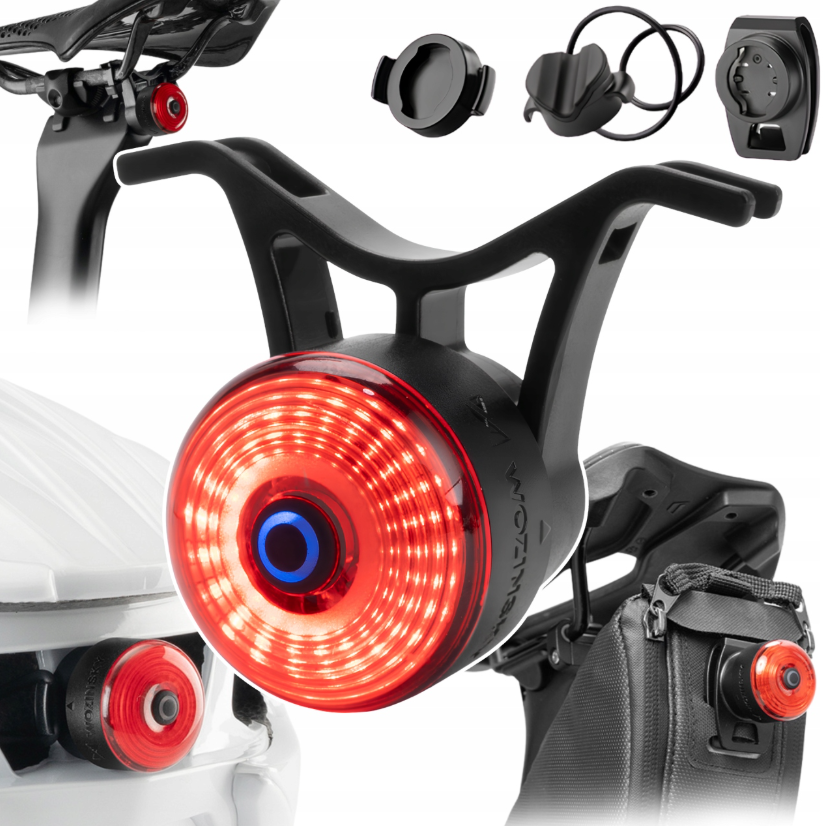 Wozinsky WIS-02 Waterproof Smart Tail Light 1pc - Black_8