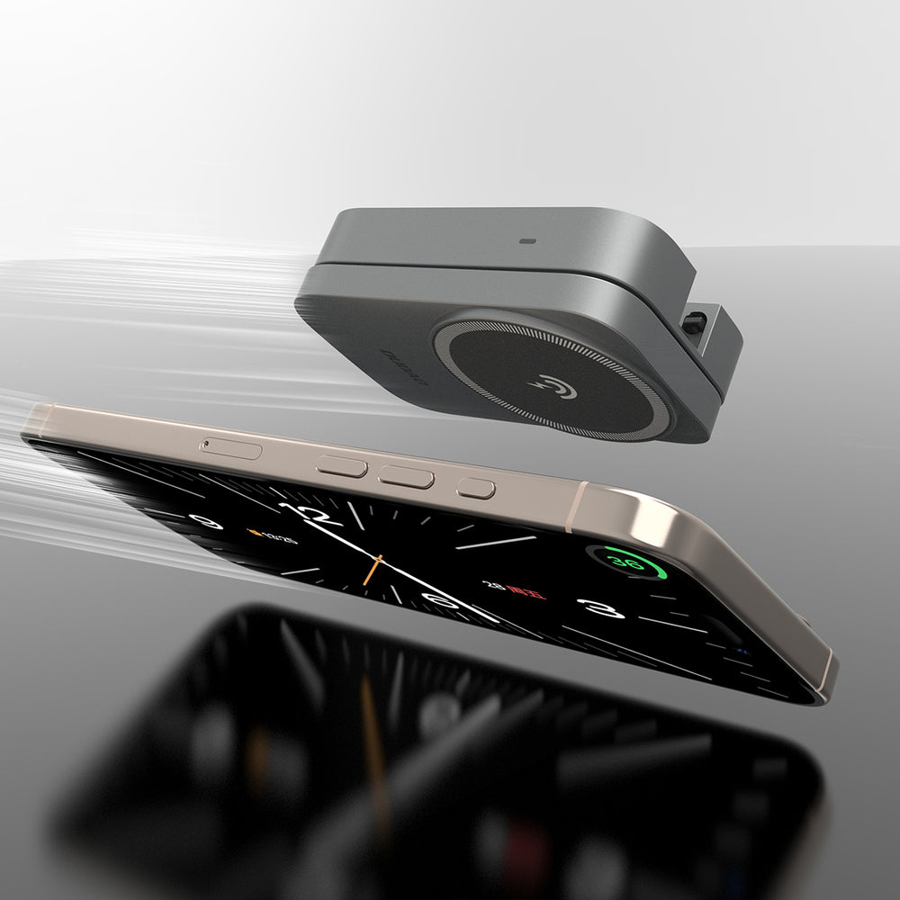 Stacja ładująca 3 w 1 Dudao A11 Max indukcyjna kompatybilna z MagSafe - szara_4