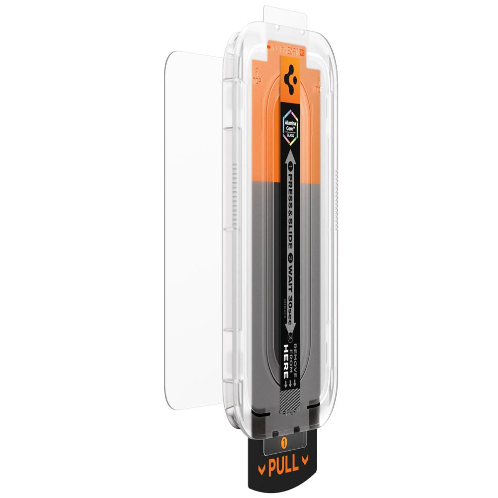 Spigen Glas.TR EZ Fit Pro Tempered Glass for iPhone 16 Pro / 17 / 17 Pro - Transparent_3
