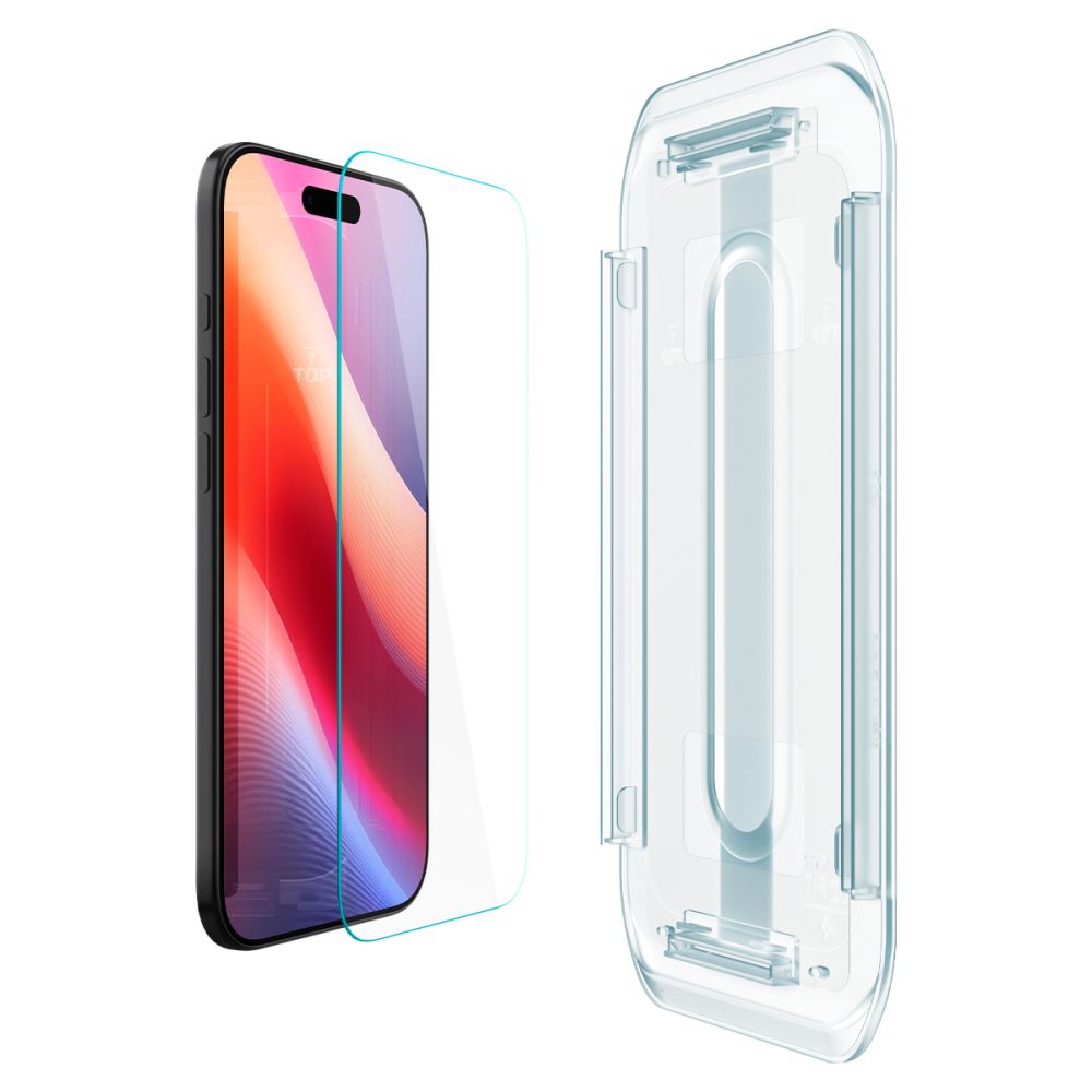 Szkło hartowane Spigen Glas.TR EZ Fit 2-pack na iPhone 17 Air - przezroczyste_3