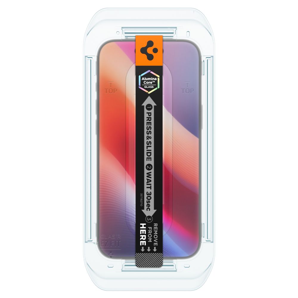 Szkło hartowane Spigen Glas.TR EZ Fit 2-pack na iPhone 17 Air - przezroczyste_4