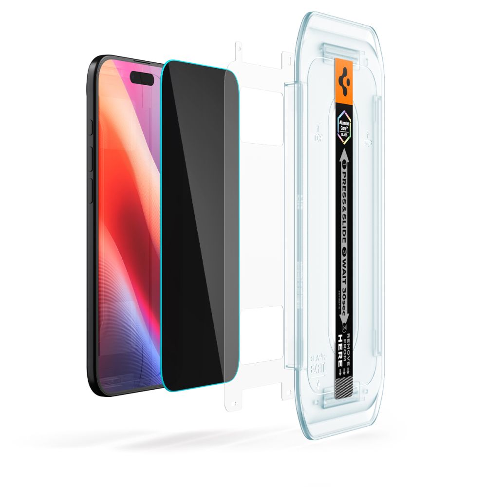 Szkło prywatyzujące Spigen Glas.TR EZ Fit 2-pack na iPhone 17 Air_6