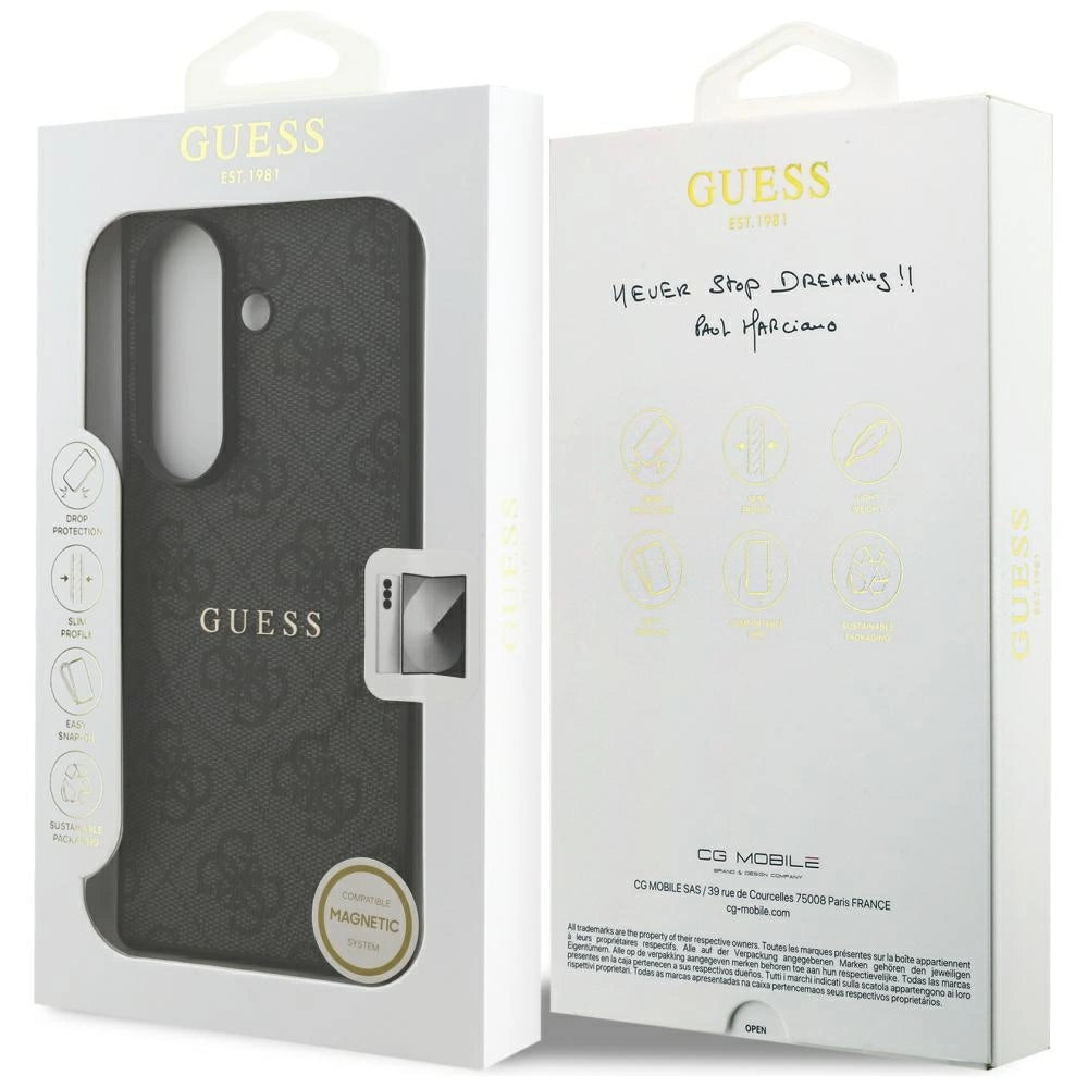 Etui Guess 4G Classic MagSafe na Samsung Galaxy Z Fold7 - czarne_7