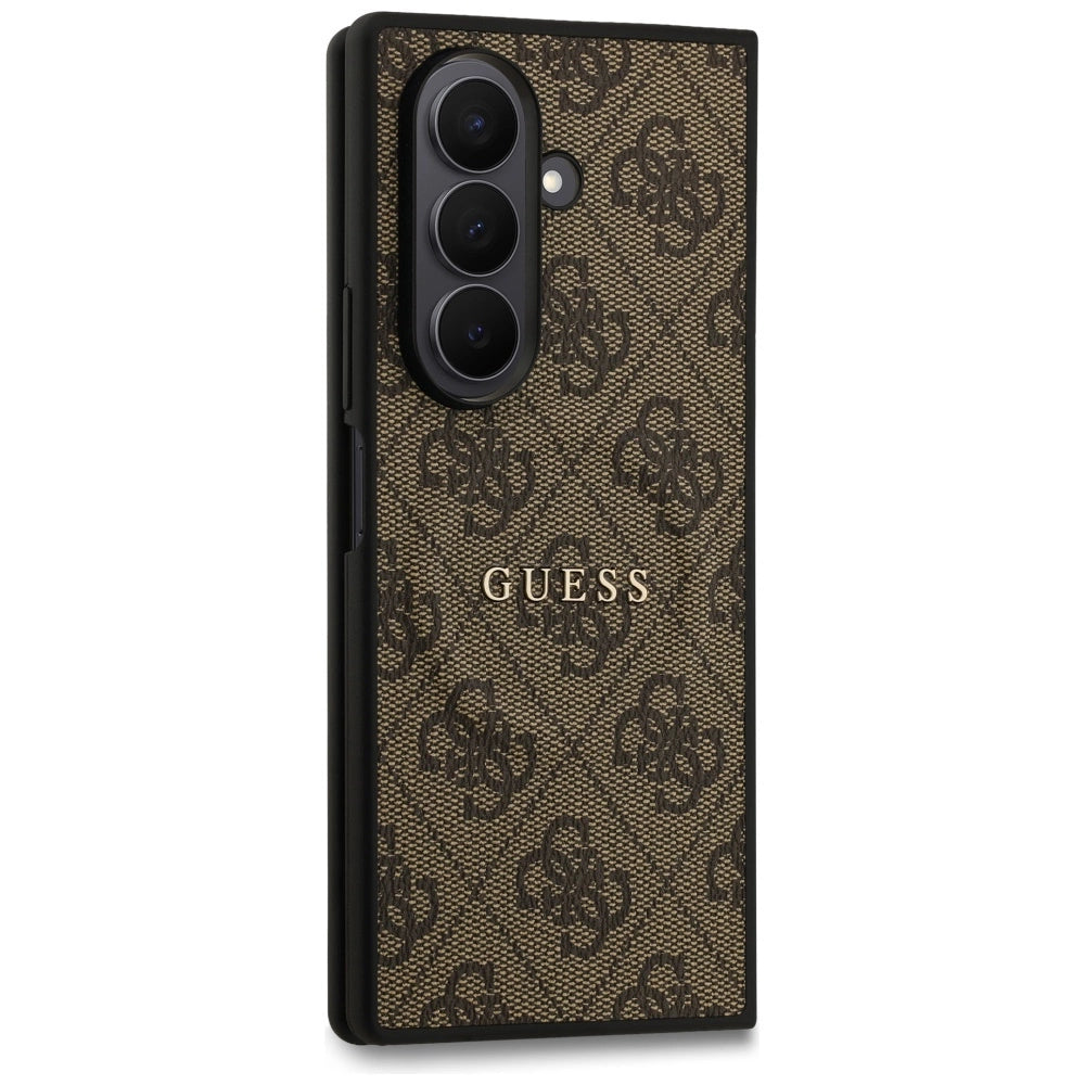 Etui Guess 4G Classic MagSafe na Samsung Galaxy Z Fold7 - brązowe_4