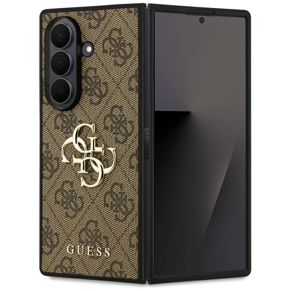 Etui Guess Big 4G Logo Classic Logo do Samsung Galaxy Z Fold7 - brązowe_0