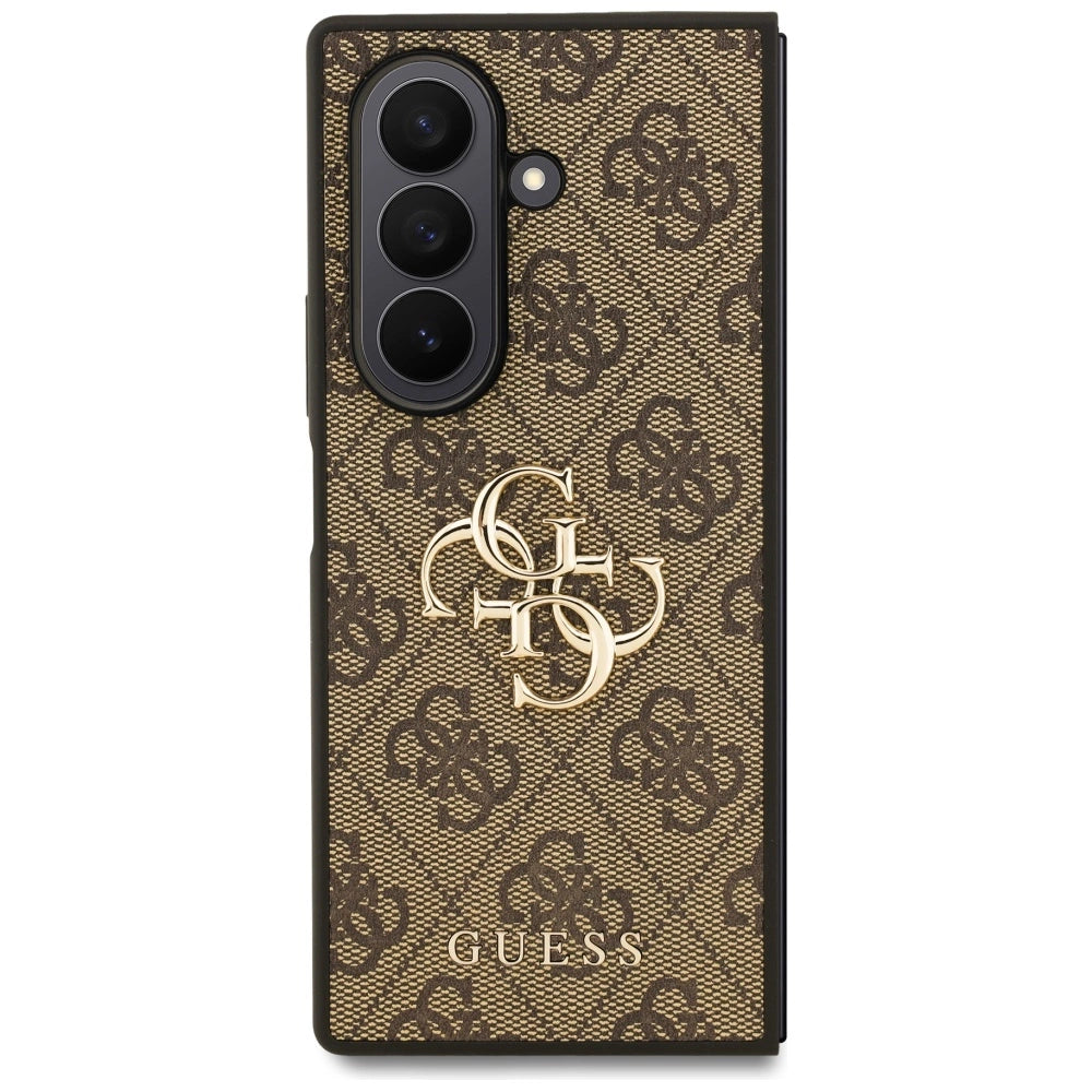 Etui Guess Big 4G Logo Classic Logo do Samsung Galaxy Z Fold7 - brązowe_1