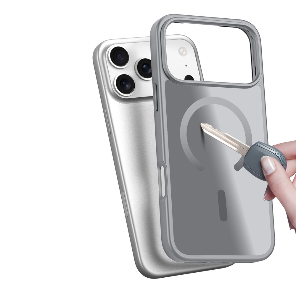 Dux Ducis Yind iPhone 17 Pro Case Compatible with MagSafe - Gray_8