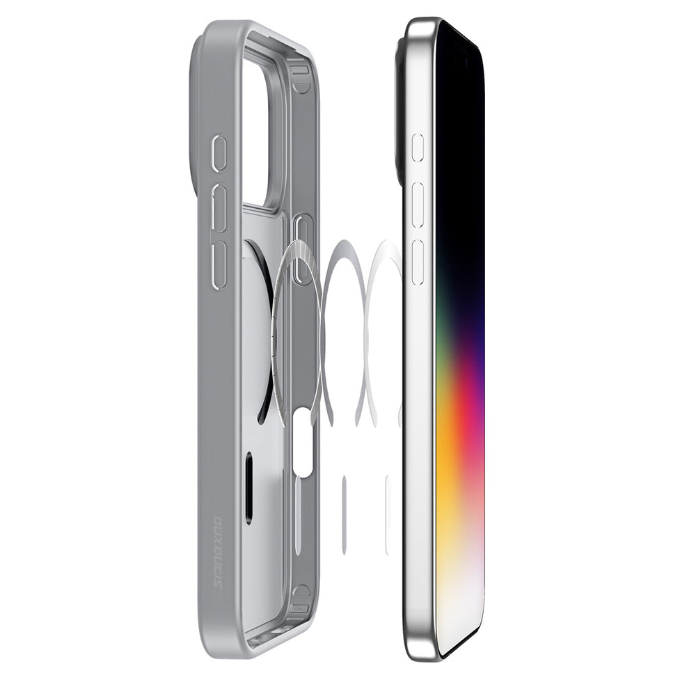 Dux Ducis Yind iPhone 17 Pro Case Compatible with MagSafe - Gray_2