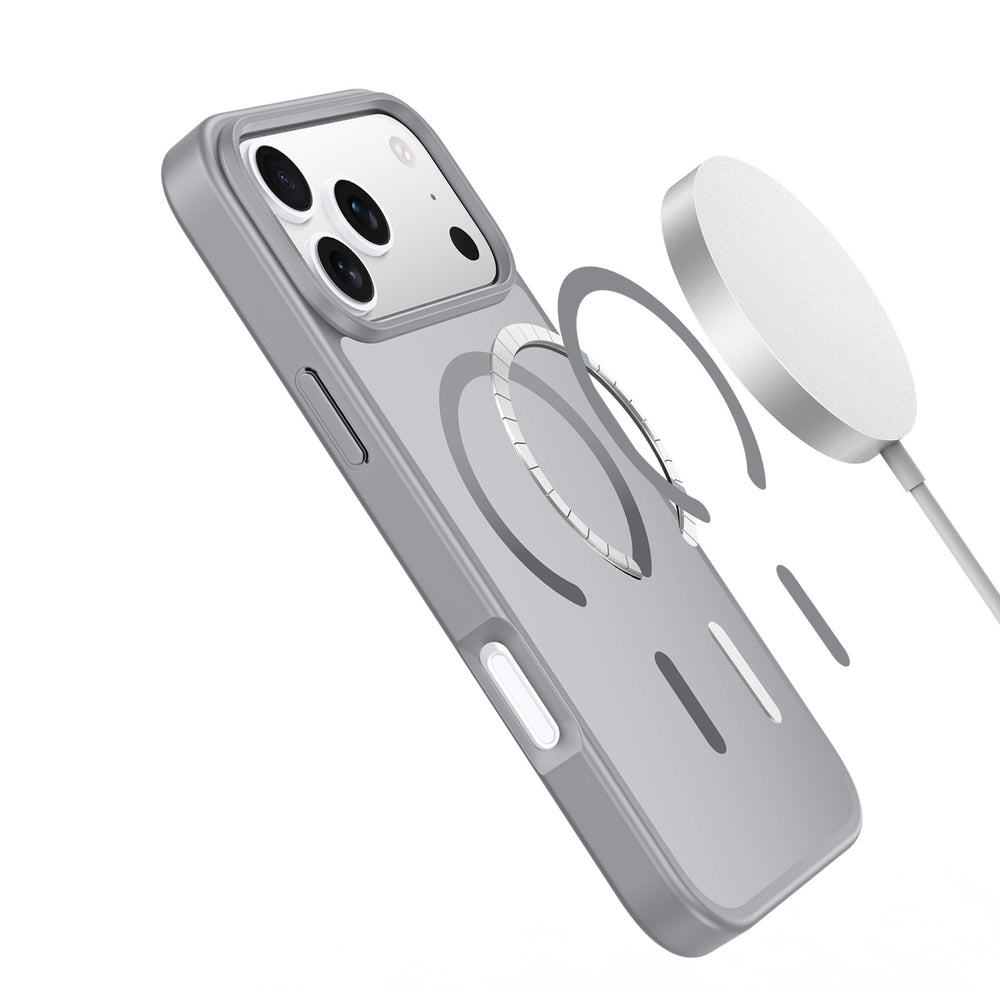 Dux Ducis Yind iPhone 17 Pro Case Compatible with MagSafe - Gray_4