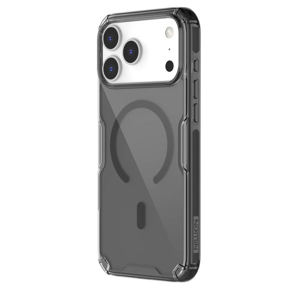 Nillkin Nature TPU Pro Magnetic Case Compatible with MagSafe for iPhone 17 Pro Max - Translucent Black_1