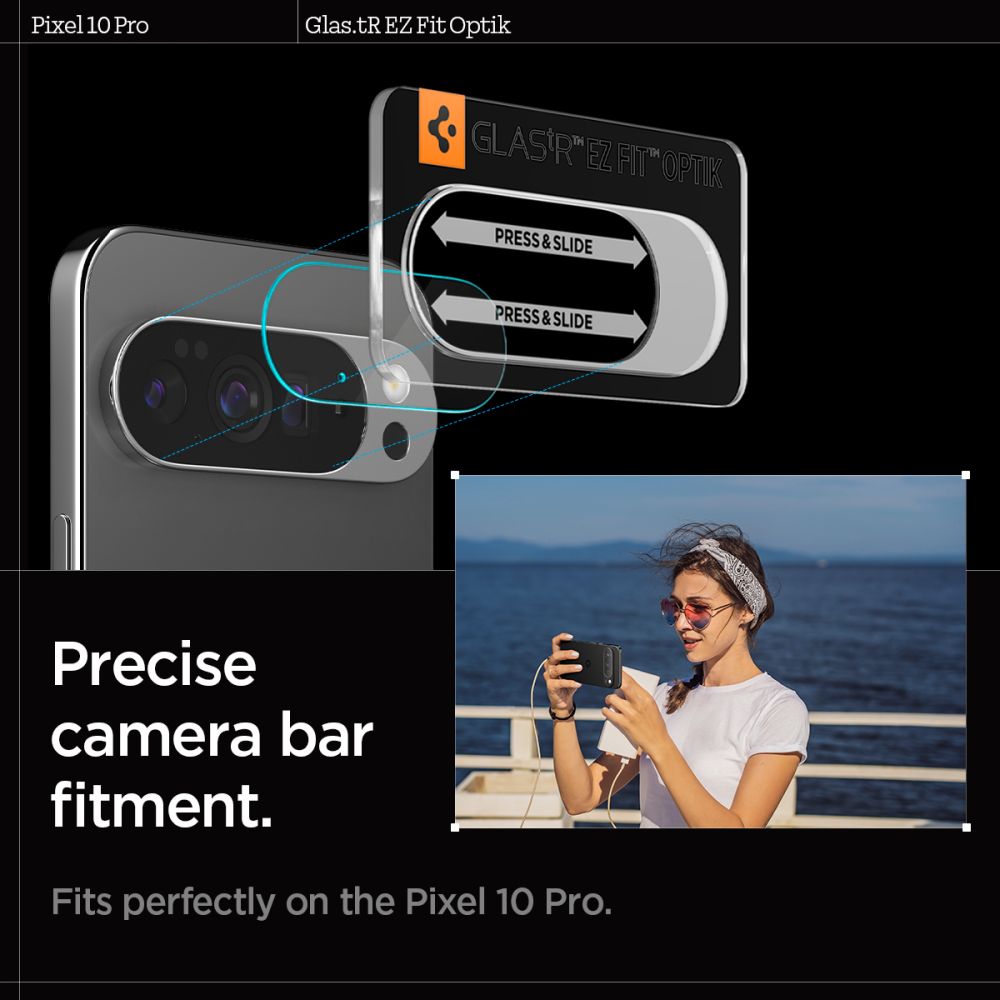 Spigen Optik Glas.tR Camera Cover 2-pack for Google Pixel 10 Pro_11