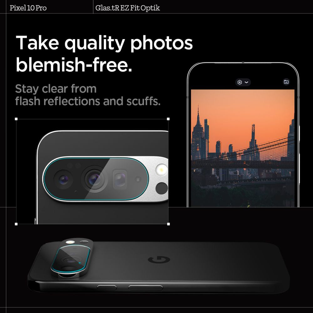 Spigen Optik Glas.tR Camera Cover 2-pack for Google Pixel 10 Pro_12