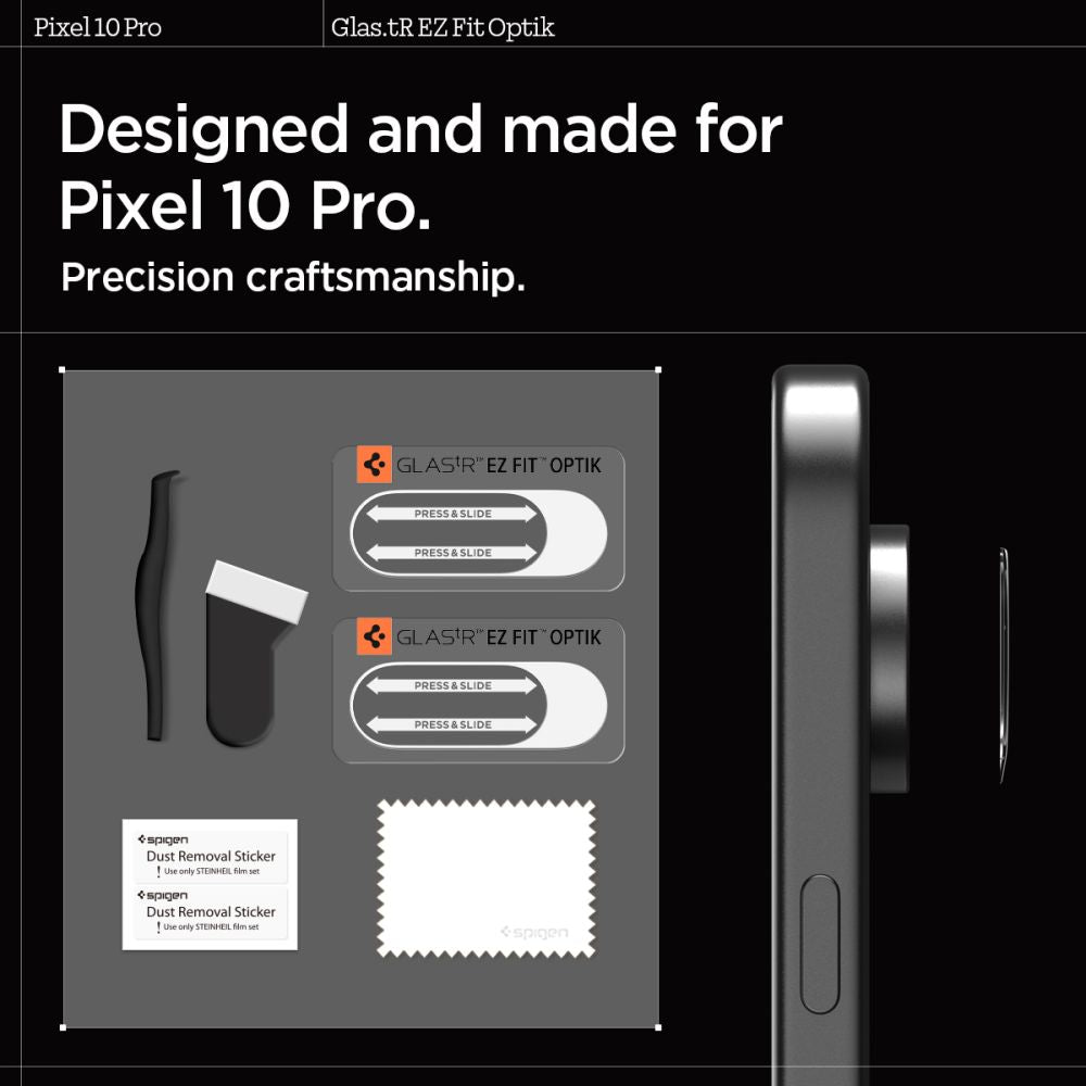 Spigen Optik Glas.tR Camera Cover 2-pack for Google Pixel 10 Pro_13
